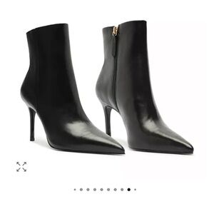 SCHUTZ Black Ankle Boots